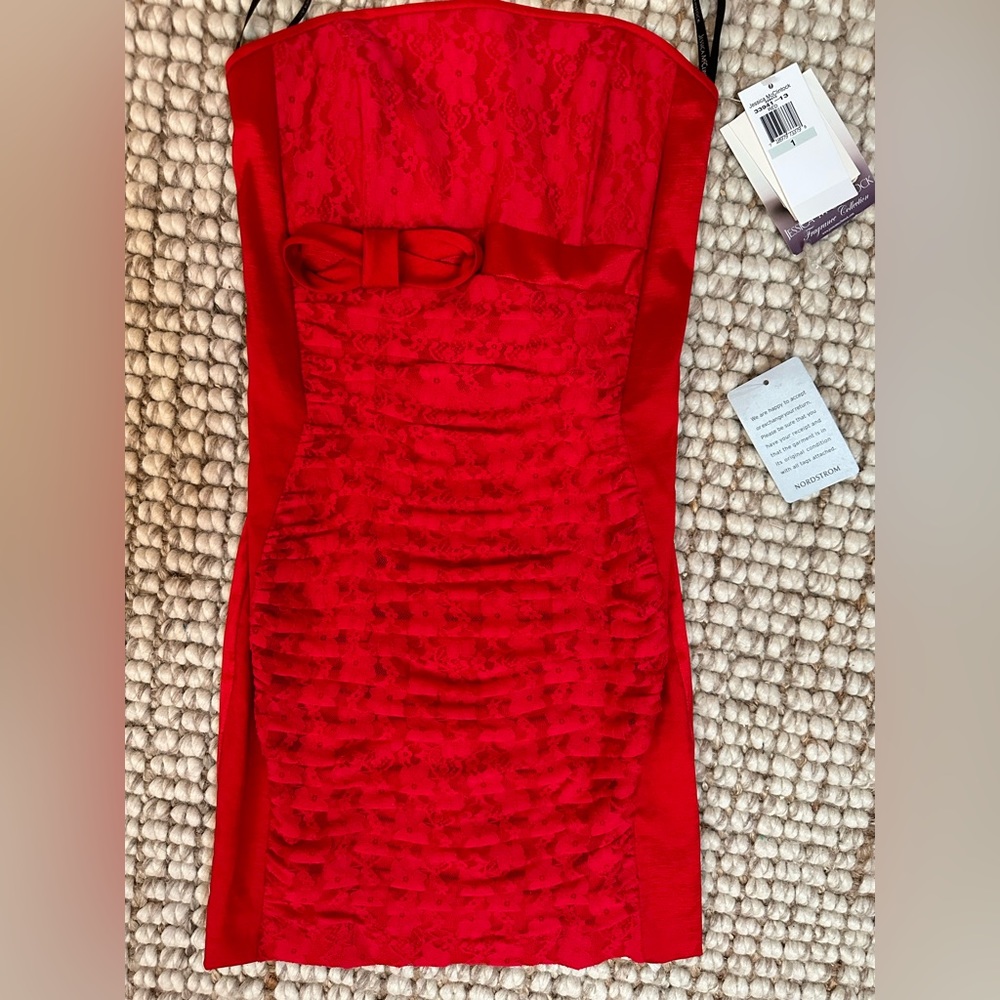 Jessica McClintock party/wedding dress. Brand new with all tags. Size 1